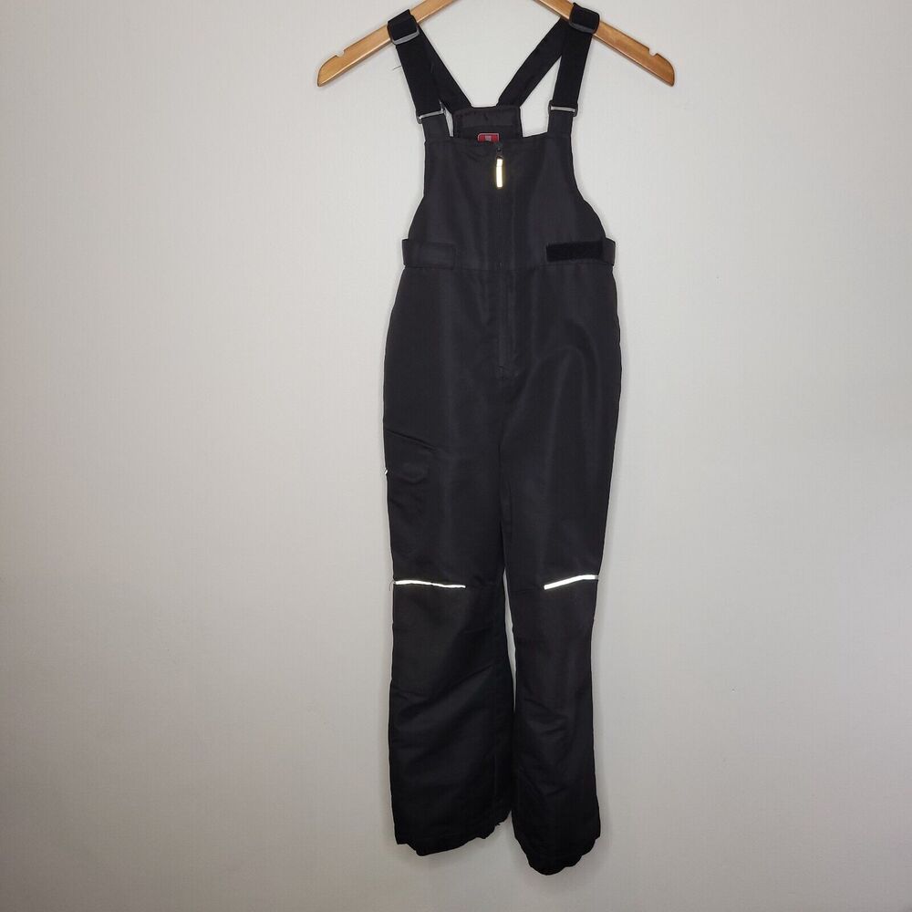 Swiss Tech Black Kids Snow Bib Pants
